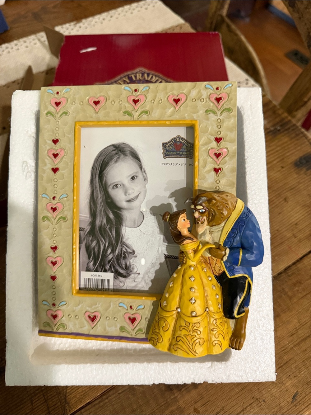 Disney Yellow and Blue Belle & Beast Decorative Picture Frame